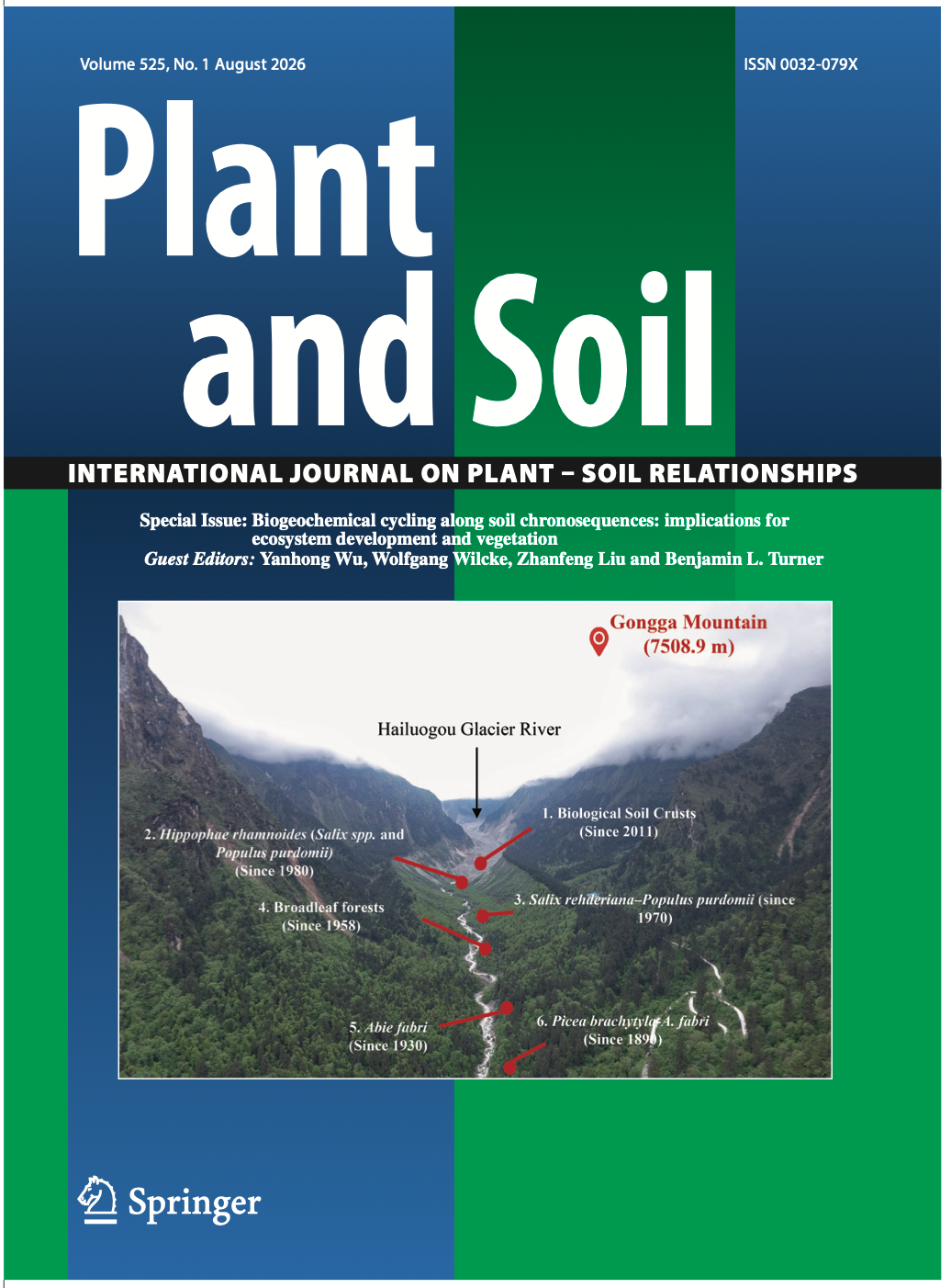 IMHE Leads Study Uncovering Biogeochemical Cycling Patterns along Soil Chronosequences, Offering New Insights for Vegetation Restoration on Bare Land